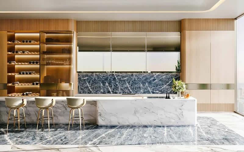 luxury kitchen penthouse for sale in dubai