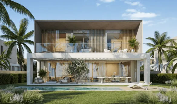 Photo of an elegant villa