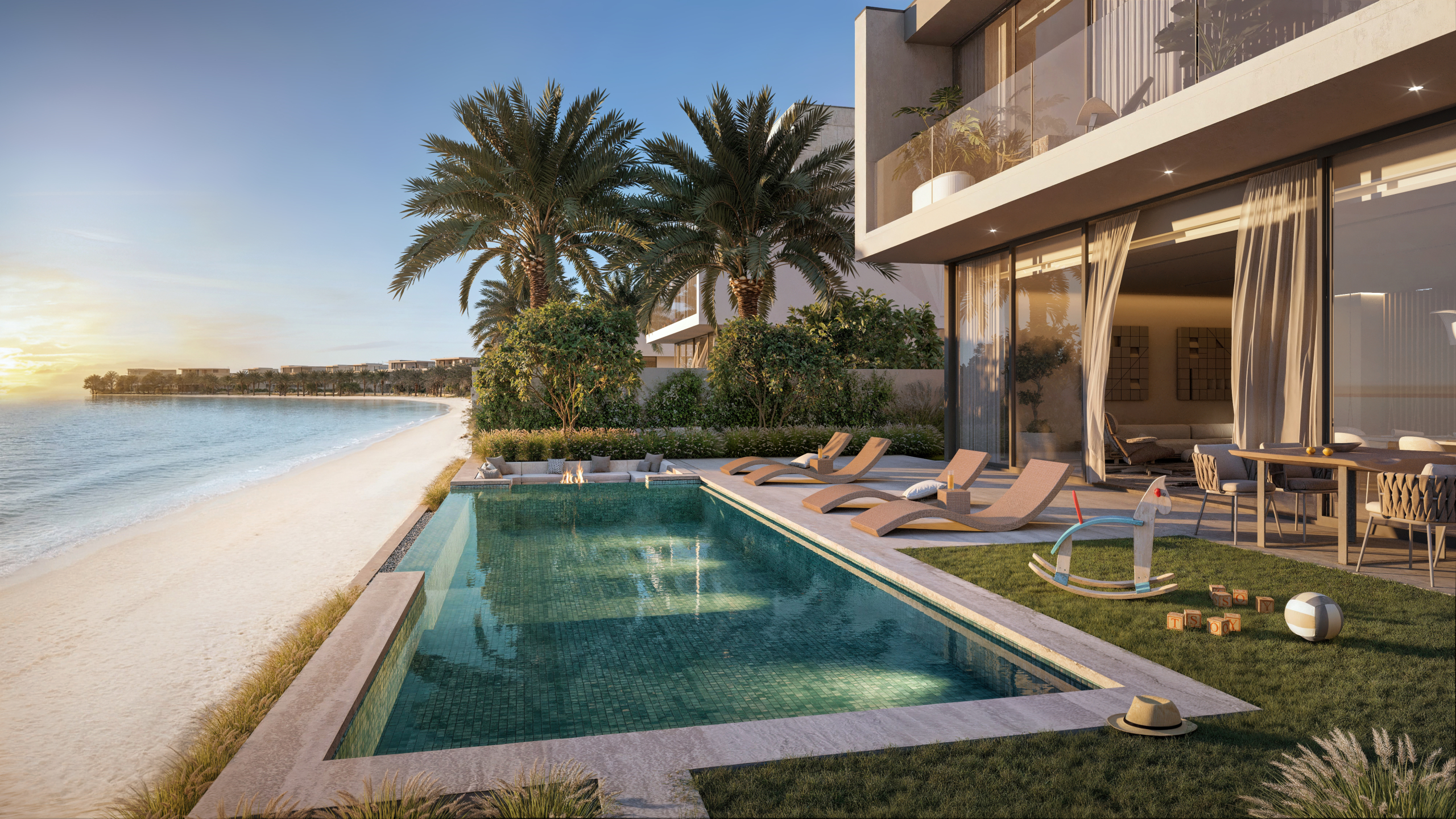 PALM JEBEL ALI BEACHFRONT CYAN SKY