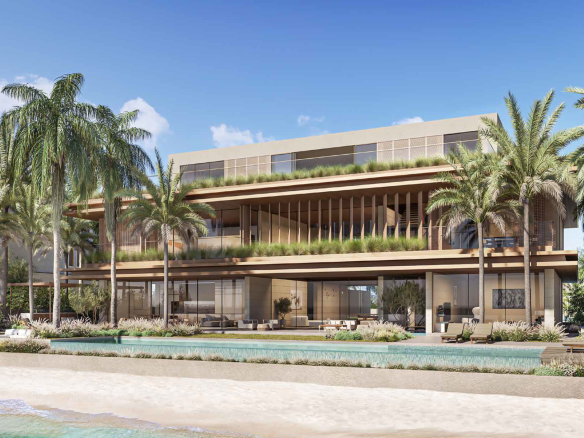 PALM JEBEL ALI CORAL COLLECTION PORCELAIN ROSES