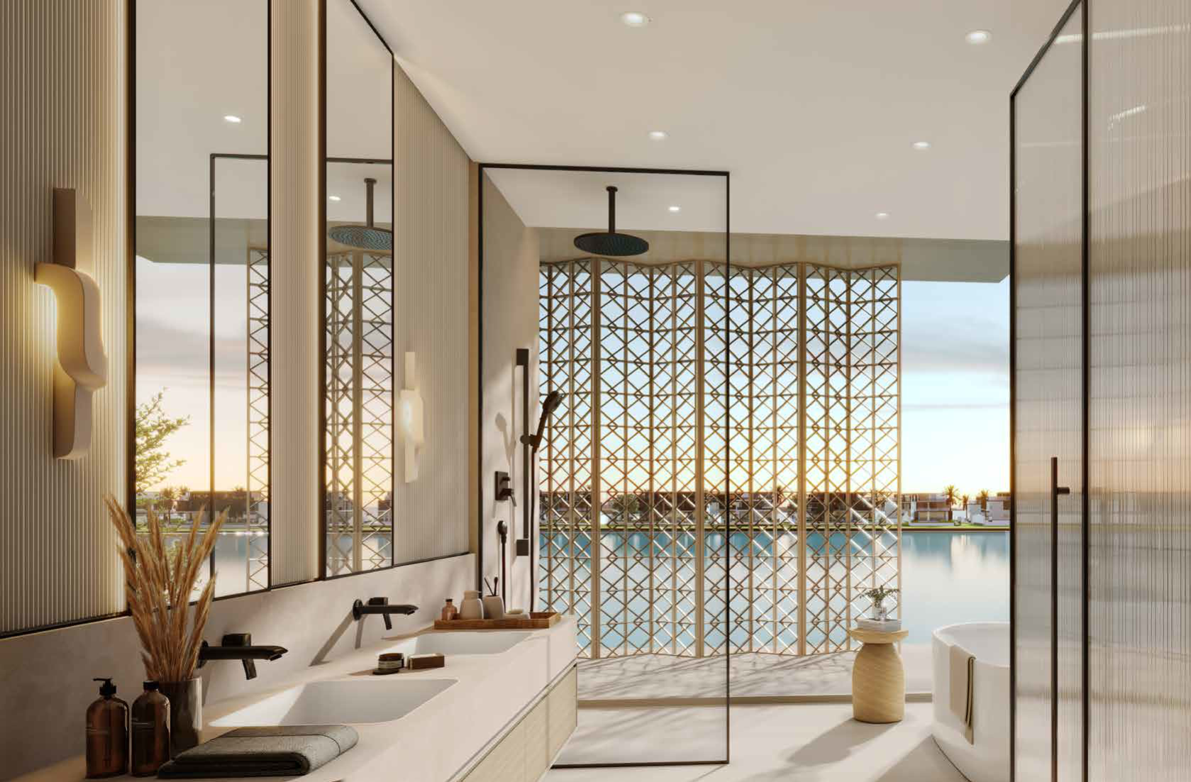 PALM JEBEL ALI CORAL COLLECTION REDWOOD