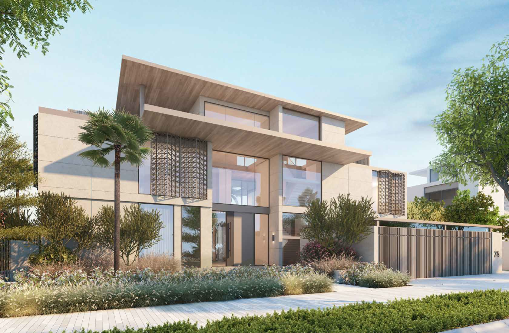 PALM JEBEL ALI CORAL COLLECTION REDWOOD