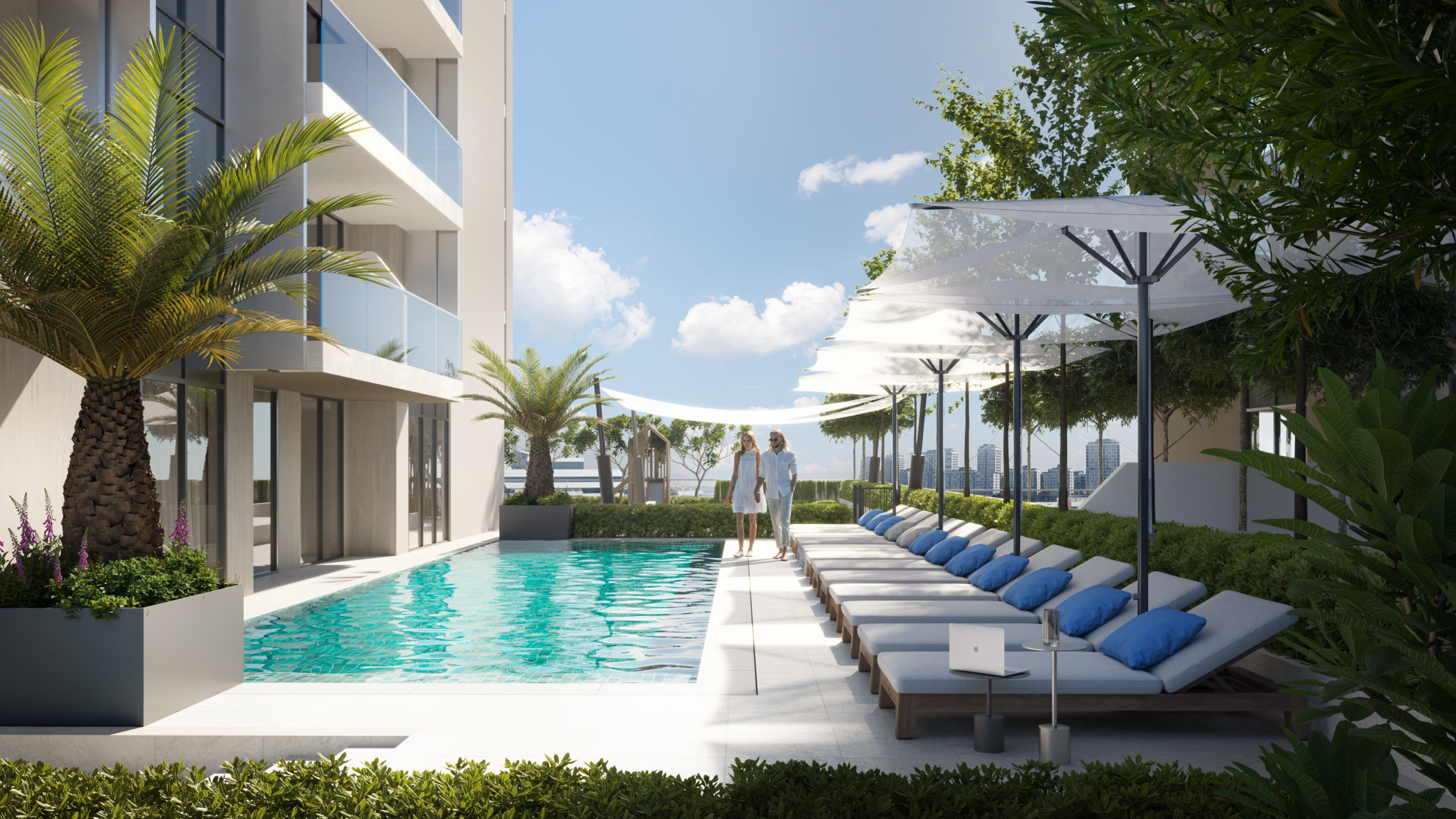 LUM1NAR BY OBJECT 1 SWIMMING POOL AREA